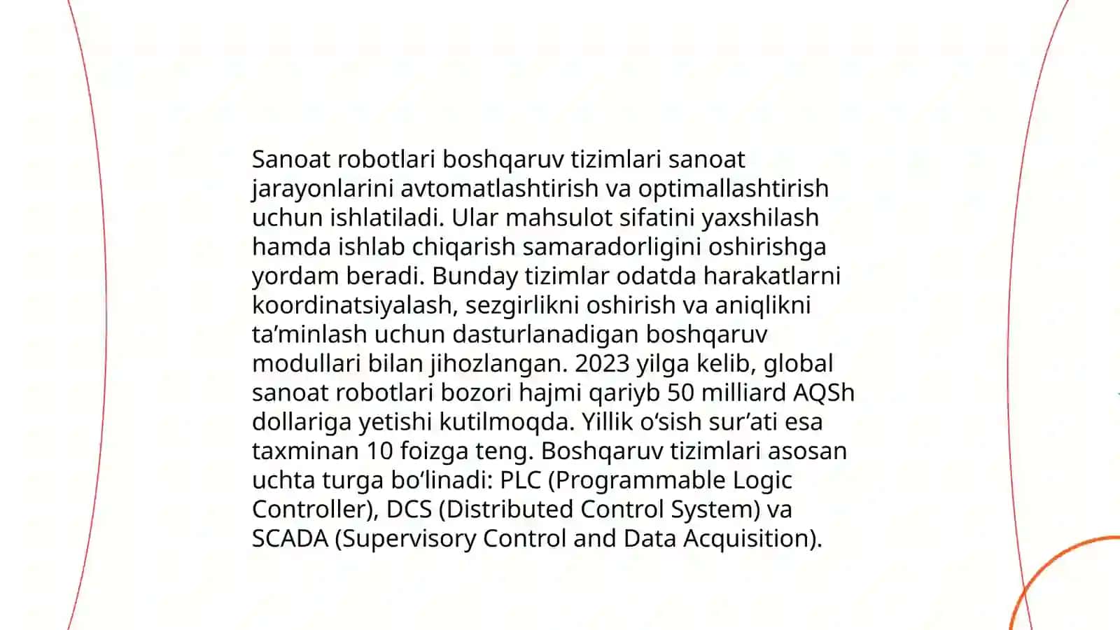 Sanoat robotlarining strukturasi 4