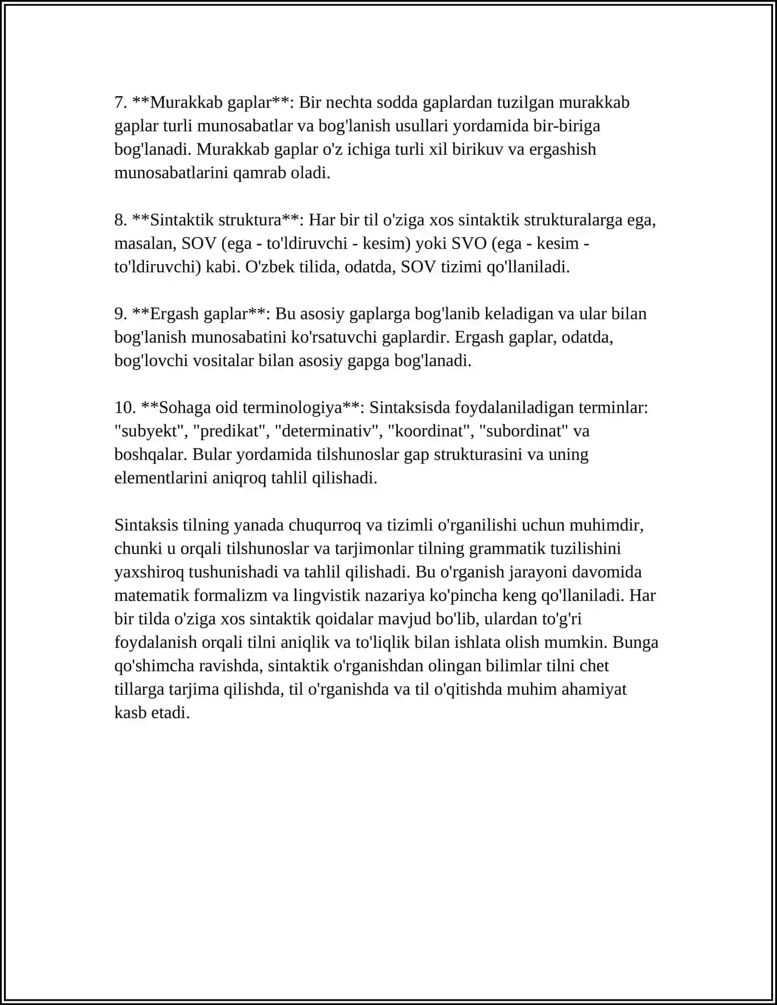 SINTAKSIZ 4