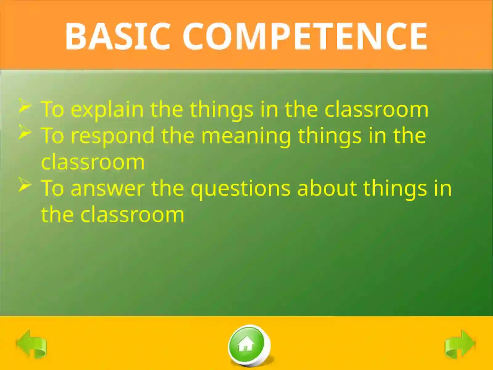 THINGS IN THE CLASSROOM 4