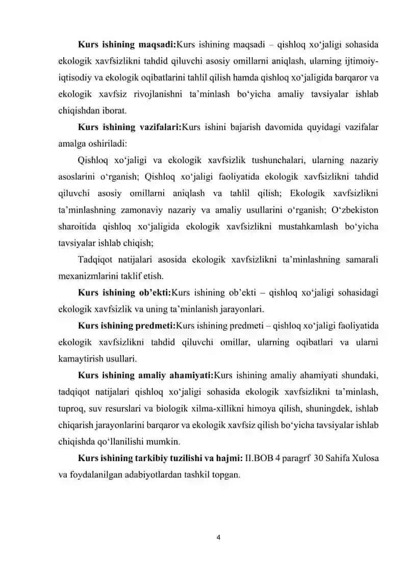 QISHLOQ XO'JALIGIDA EKOLOGIK XAVSIZLIK MUAMMOLARI 4