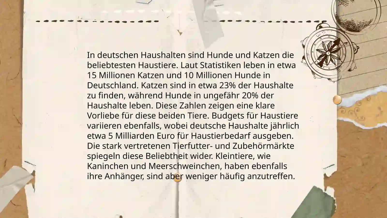Nutzung der Haustiere 4
