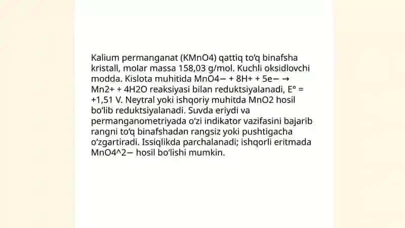 Permanganometriya 4