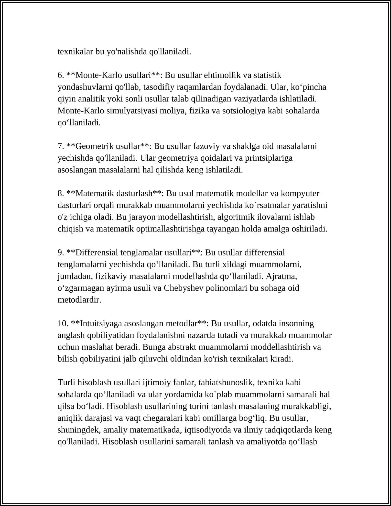 HISOBLASHNING QULAY USULLARI VA BOʻLISH AMALLARI 4