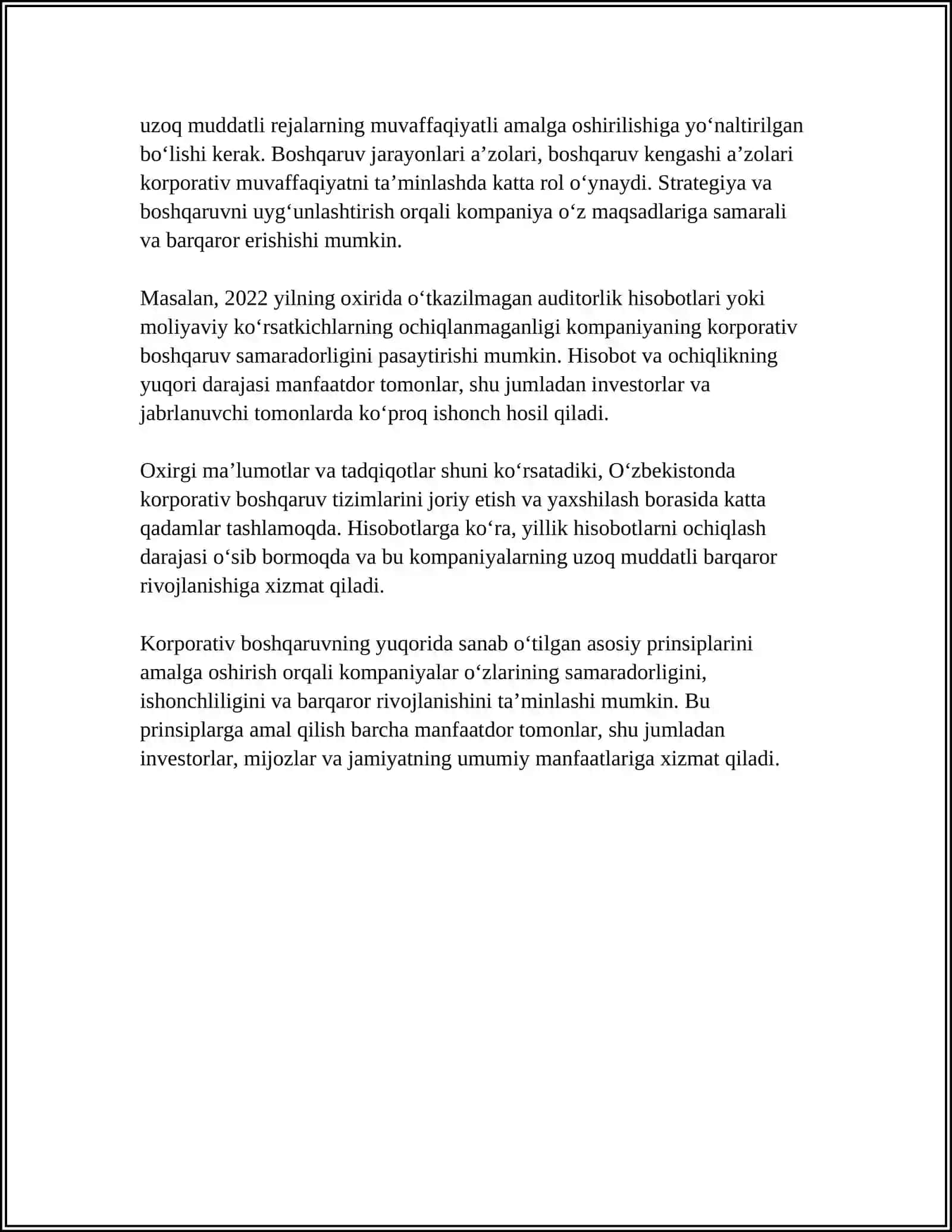 MENEJMENTNING KORPARATIV ASOSLARI 4