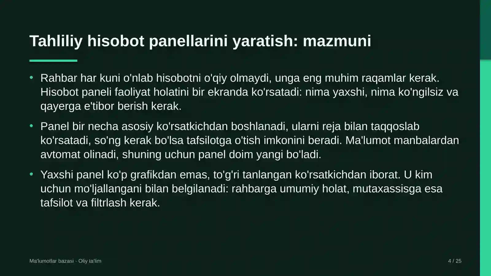 maxsus texnika parklarida tahliliy hisobot panellarini dashboard yaratish 1739 4