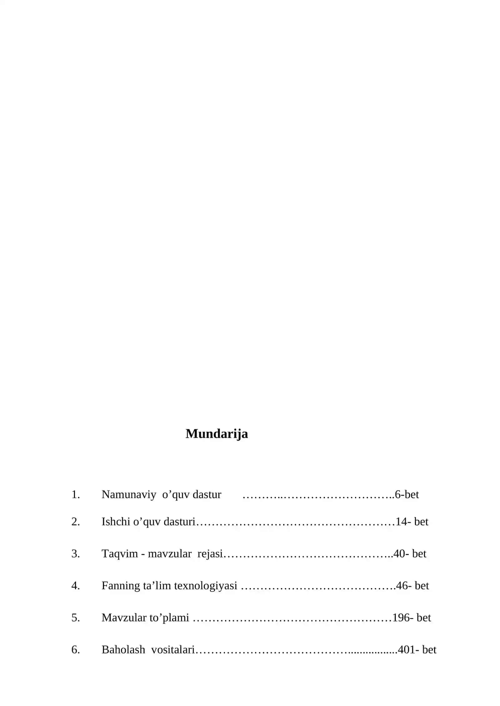 AVTOMOBIL TUZILISHI fanidan o’qitish materiallari to'plami 4
