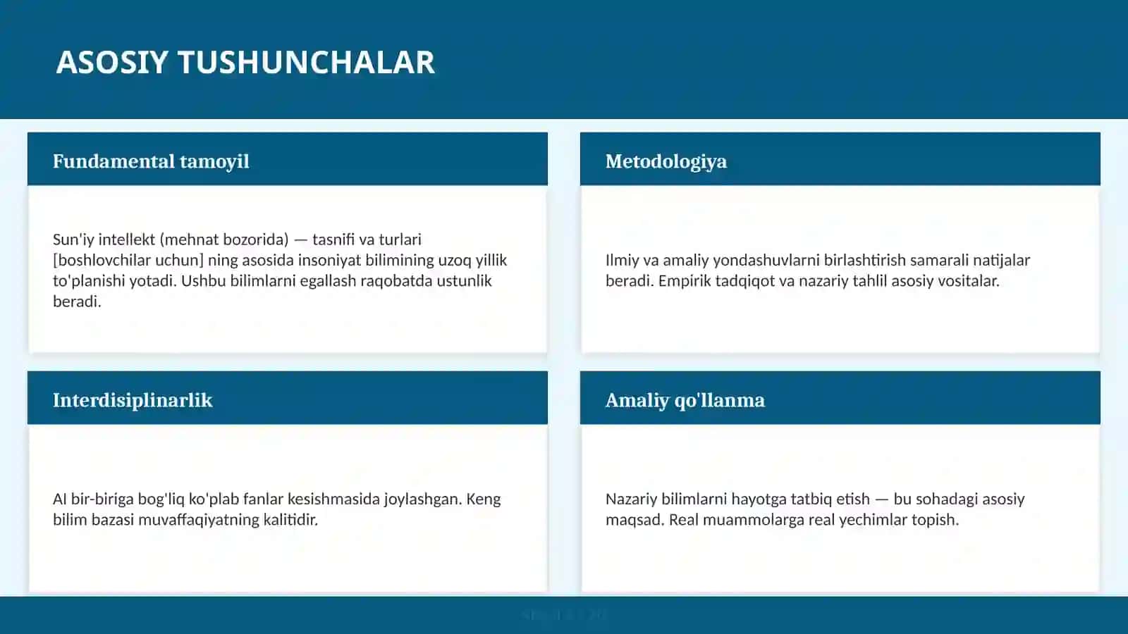 Sun'iy intellekt (mehnat bozorida) — tasnifi va turlari [boshlovchilar uchun] 4