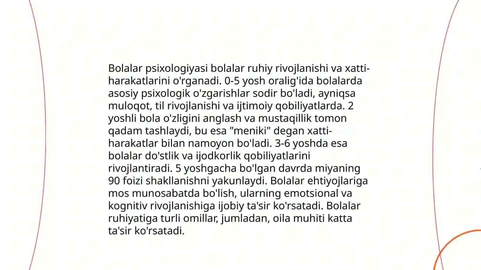 Rivojlanish psixalogiyasi fani predmeti 4