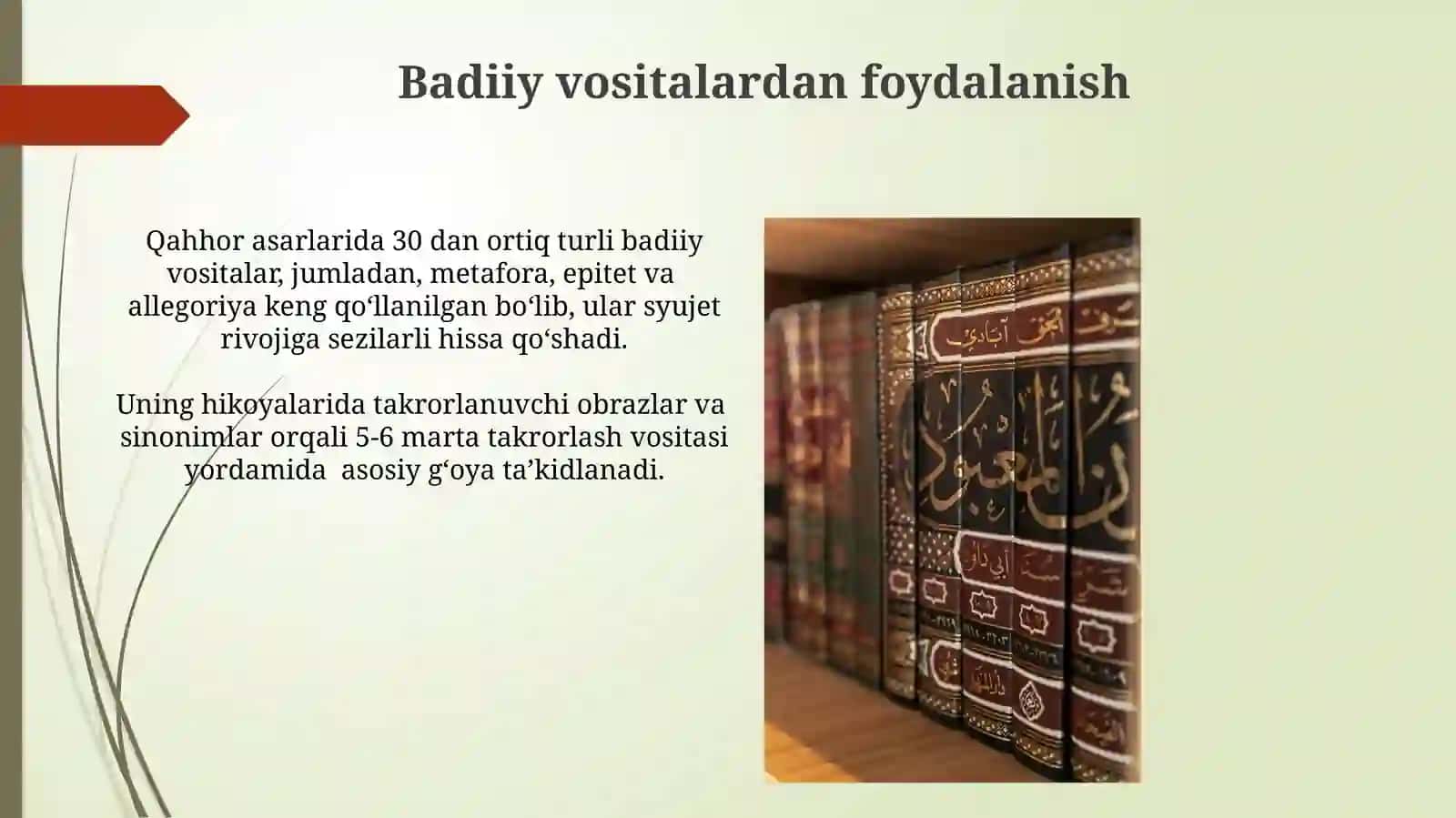 A. Qahhor asarlarida nutq va notiqlik masalalari 4