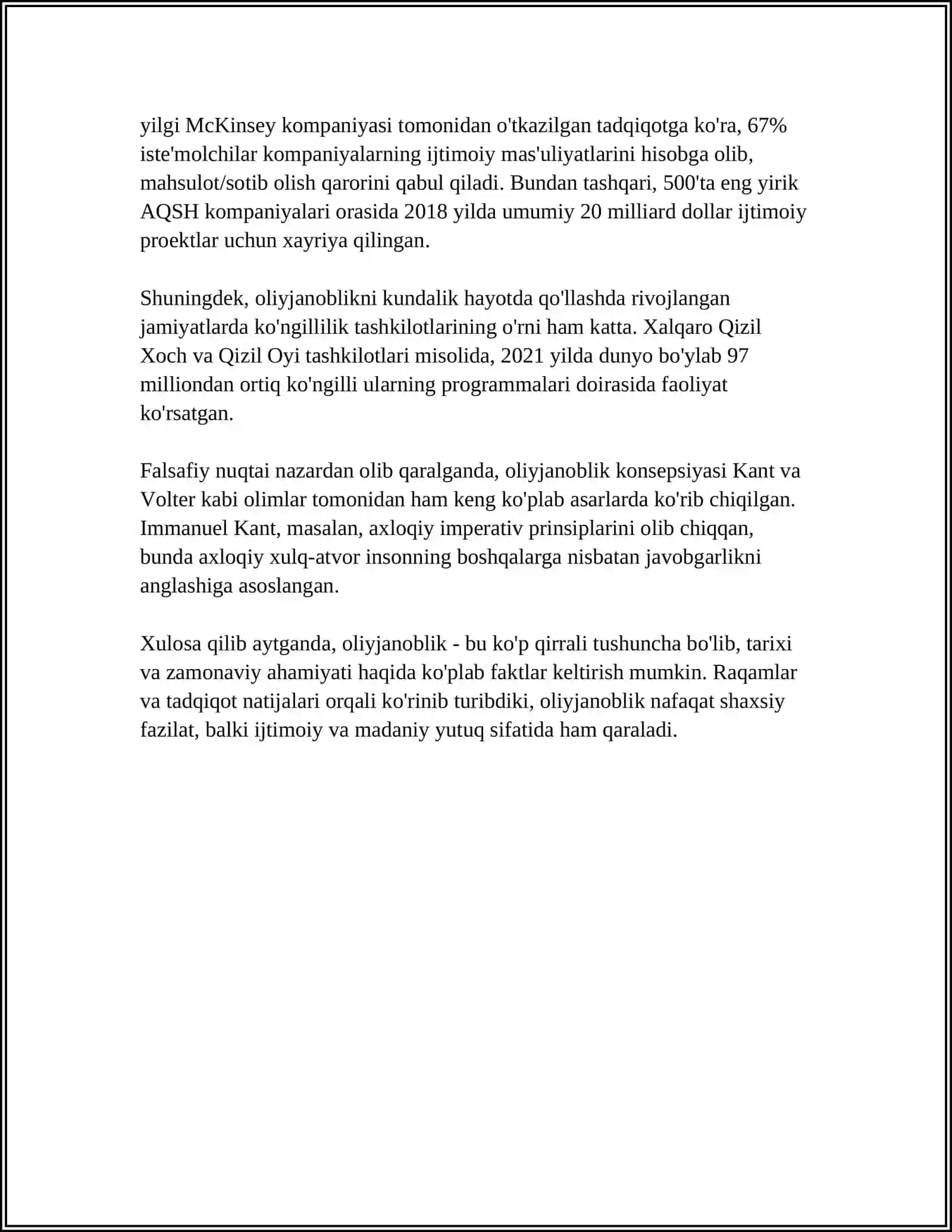 OLIYJANOB ODAMLAR 4