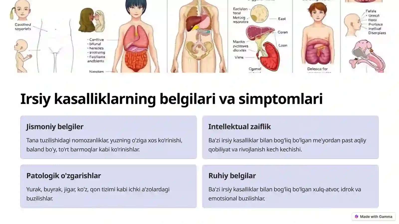 Nasldan naslga oʻtuvchi kasalliklar 4
