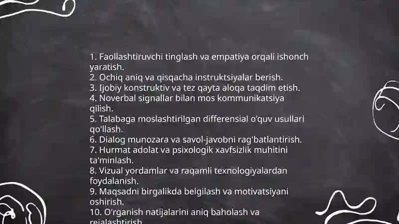 Pedagogik faoliyatda muloqat 4