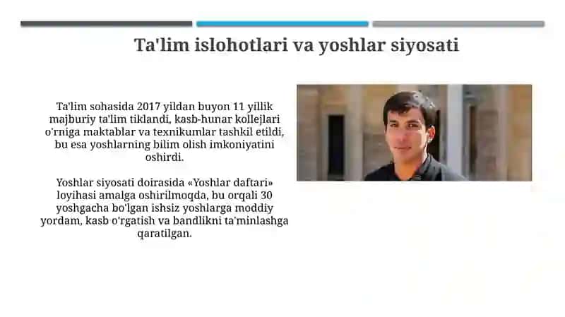 Ozbekiston Respublikasidagi ijtimoiy ozgarishlar 4