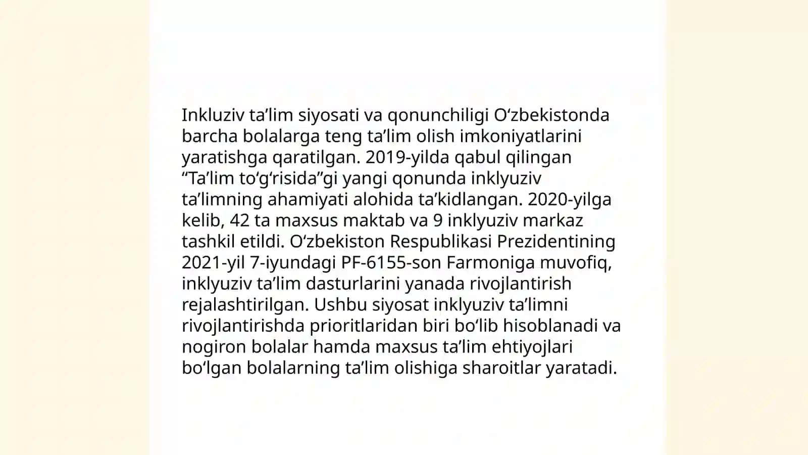 Inkluziv ta’limning shakllari 4
