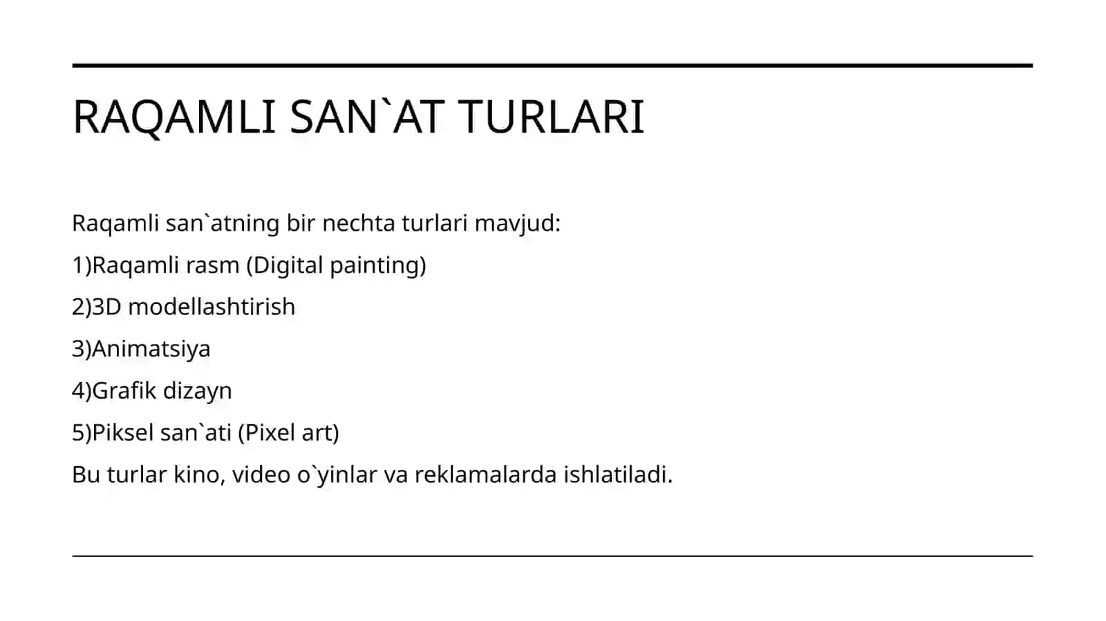 Raqamlisan`at 4