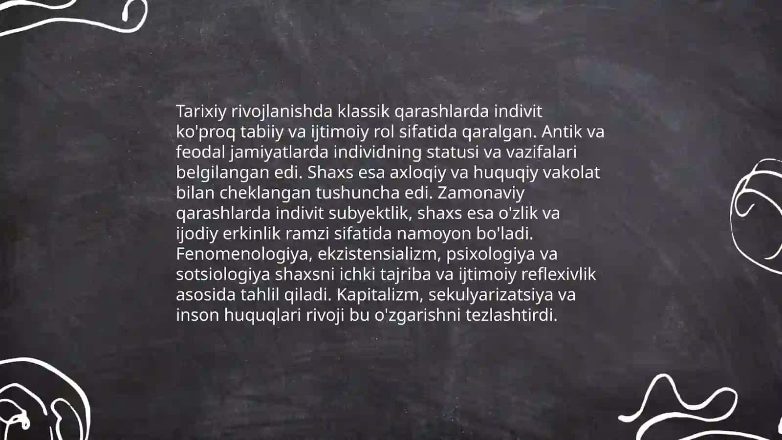 Indivit, Shaxs va Individuallik Tushunchalarining Ozaro Farqi 4