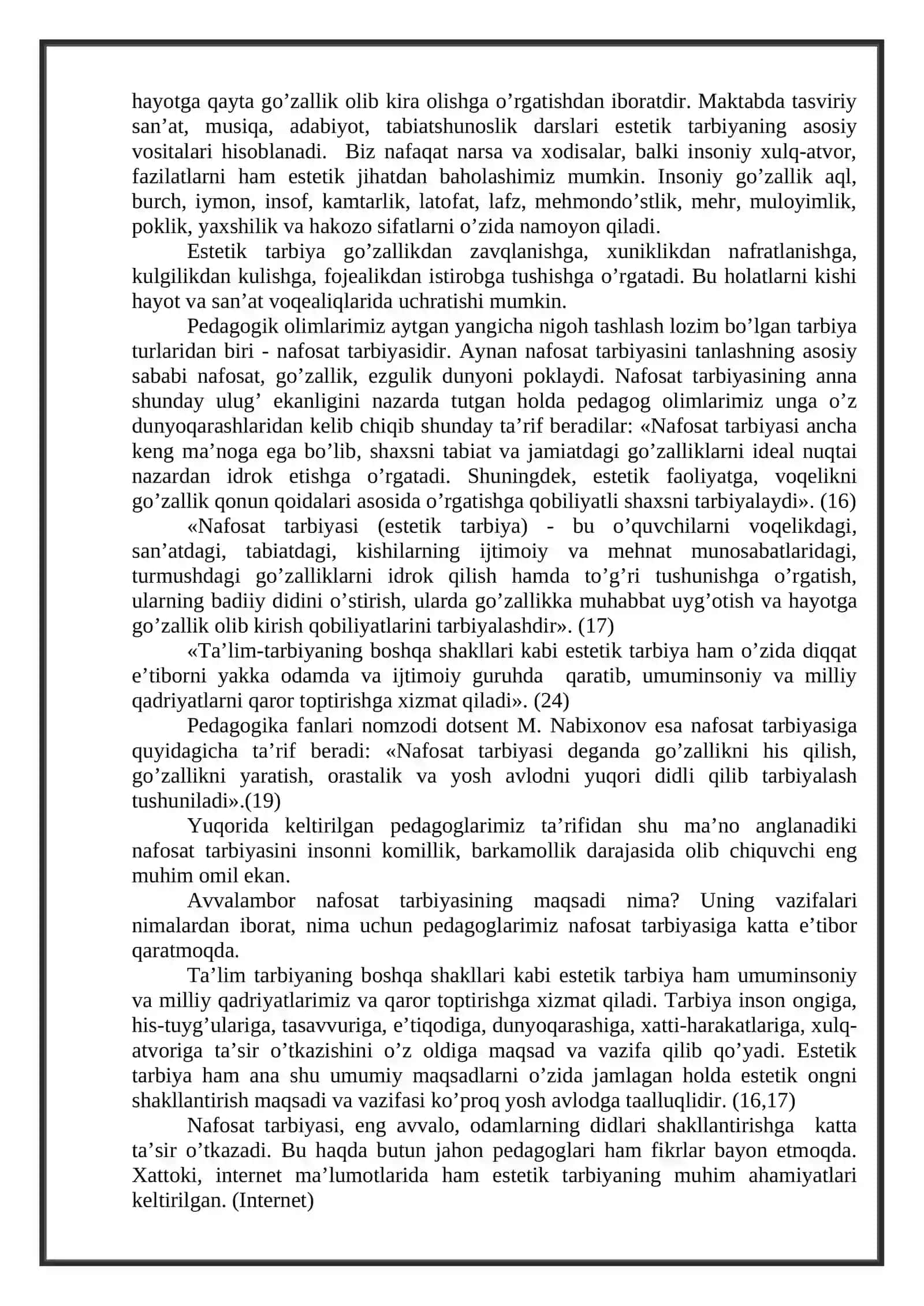 Nafosat tarbiyasi 4