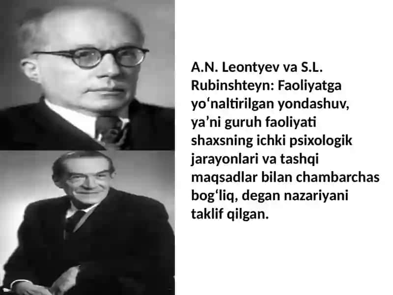 Guruhiy uchrashuvlar, guruhiy psixologik faoliyatning turliligi sifatida 4