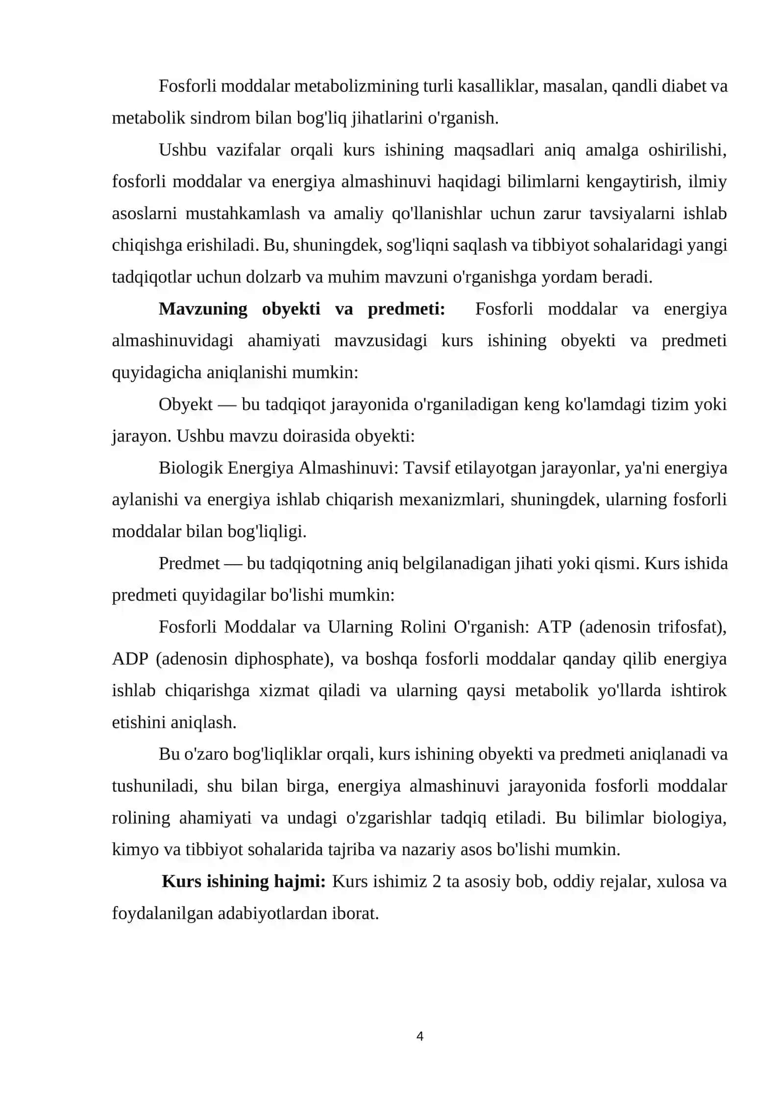 Fosforli moddalar va energiya almashinuvidagi ahamiyati 4