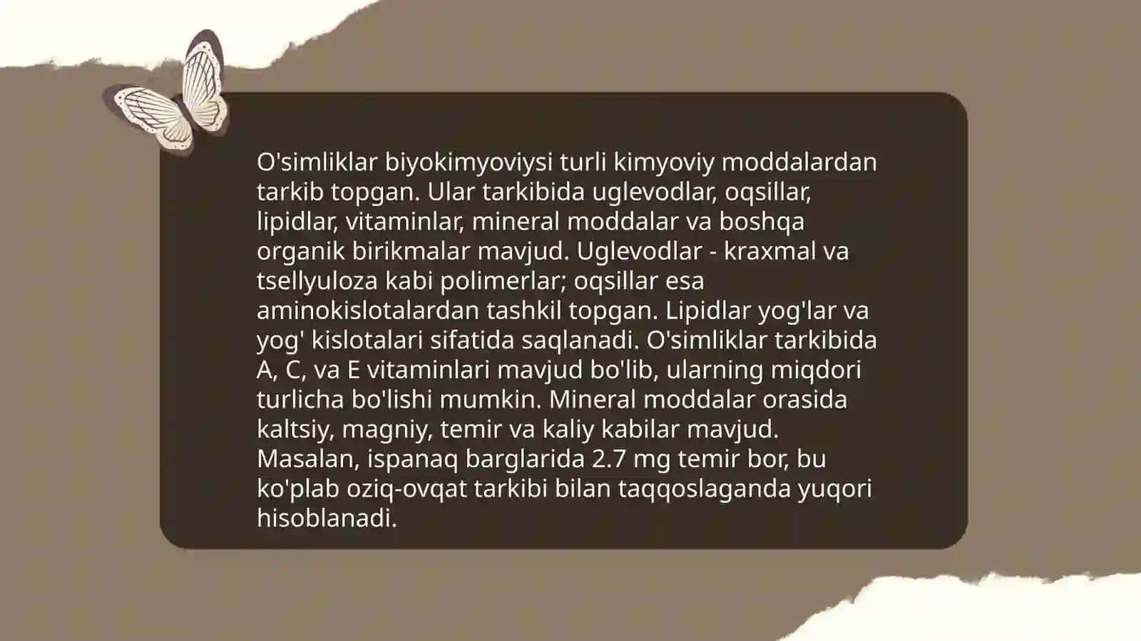 Dorivor o'simliklar sistematikasi va tahlili 4