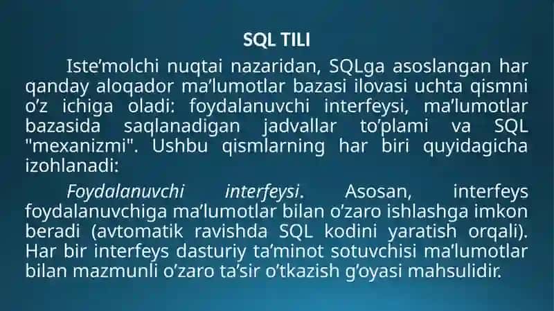 SQL TILI 4