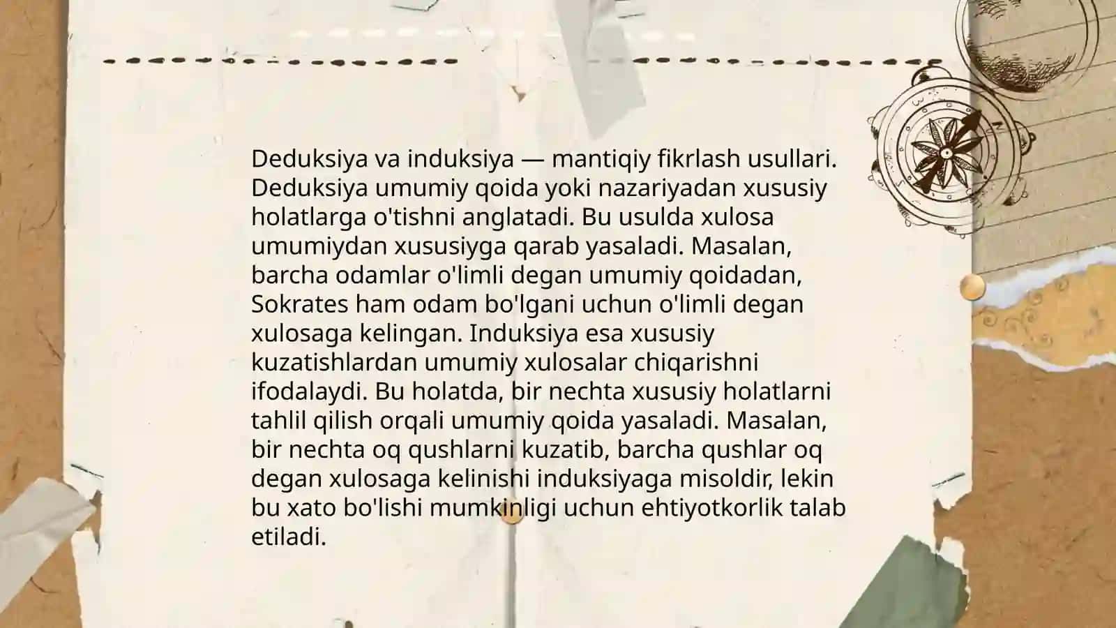 Deduksiya metodi 4