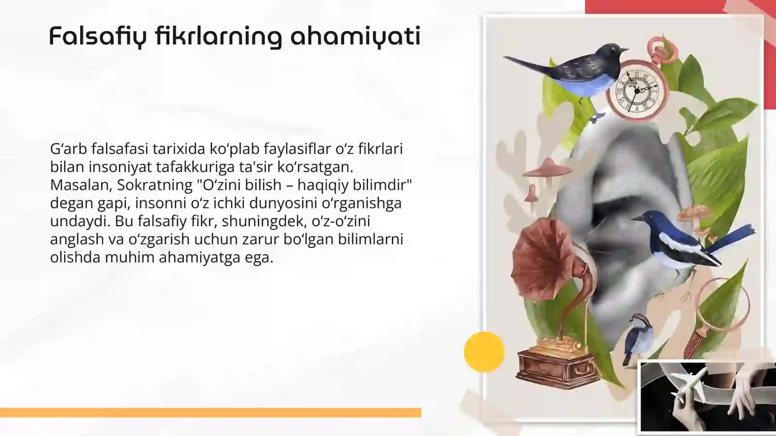 Gʻarb falsafasi faylasiflarini gaplari: 10 ta misol 4