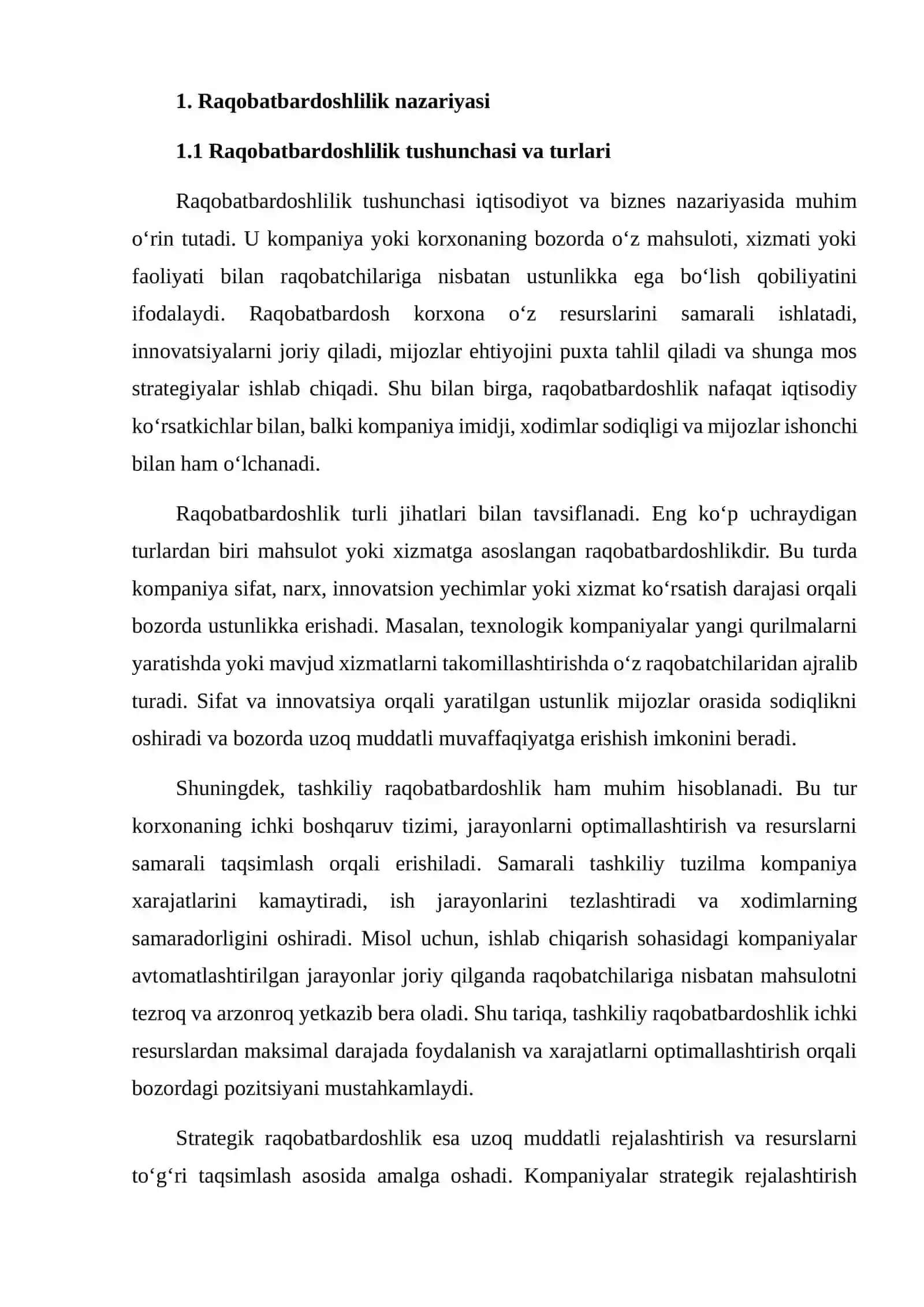 Raqobatbardoshlilikni Boshqarishda Etik va Ijtimoiy Omillar 4