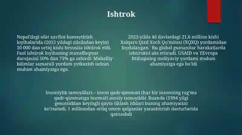 Insonparvarlik tamoyillari 4