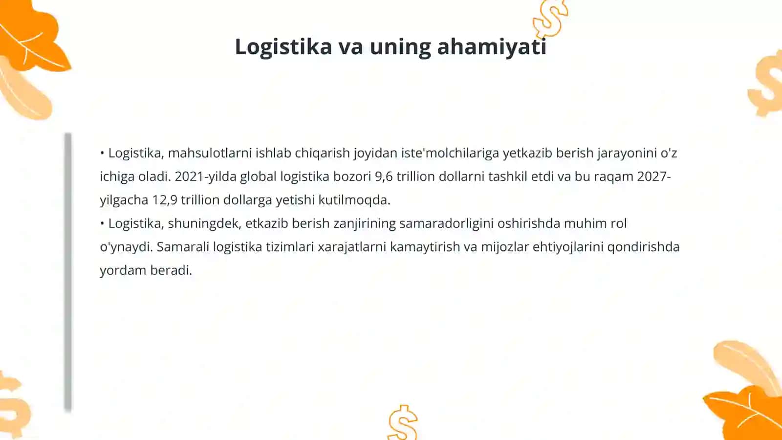 Elektron tijorat va logistika integratsiyasi 4