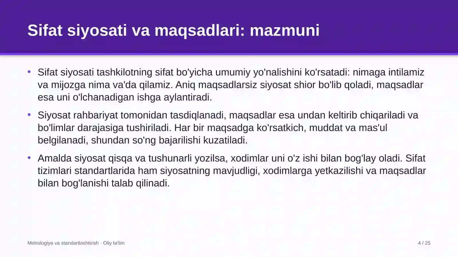 tog' kurortlarida sifat siyosati va maqsadlarini belgilash 3762 4