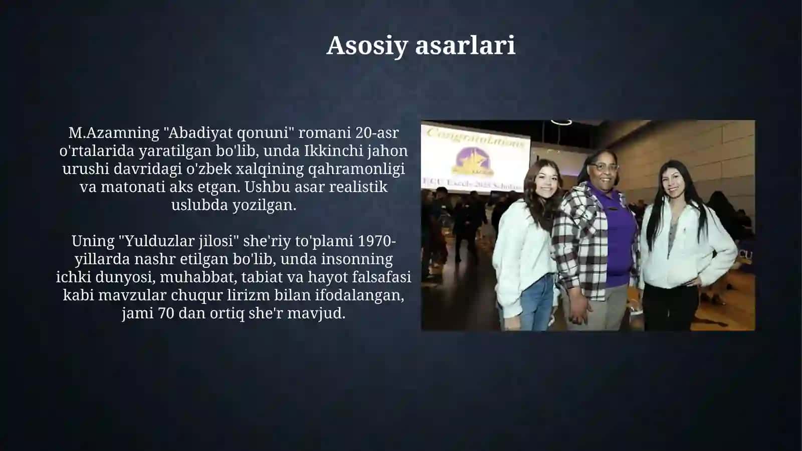 M. A'zamning ijodi vafaoliyati 4