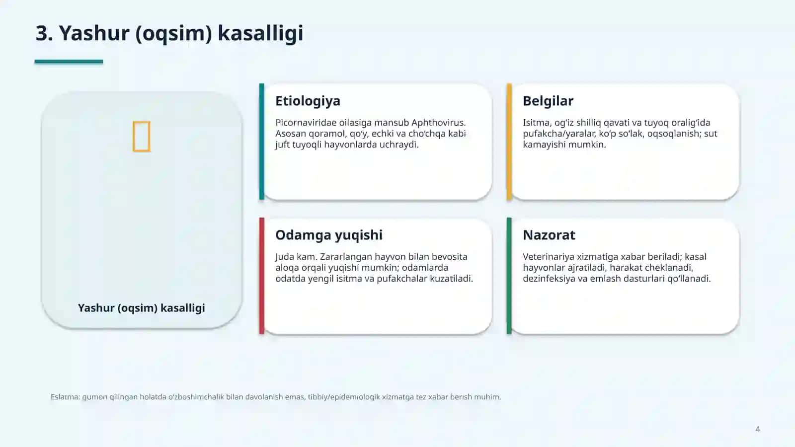 O‘ta xavfli infeksiyalar 4