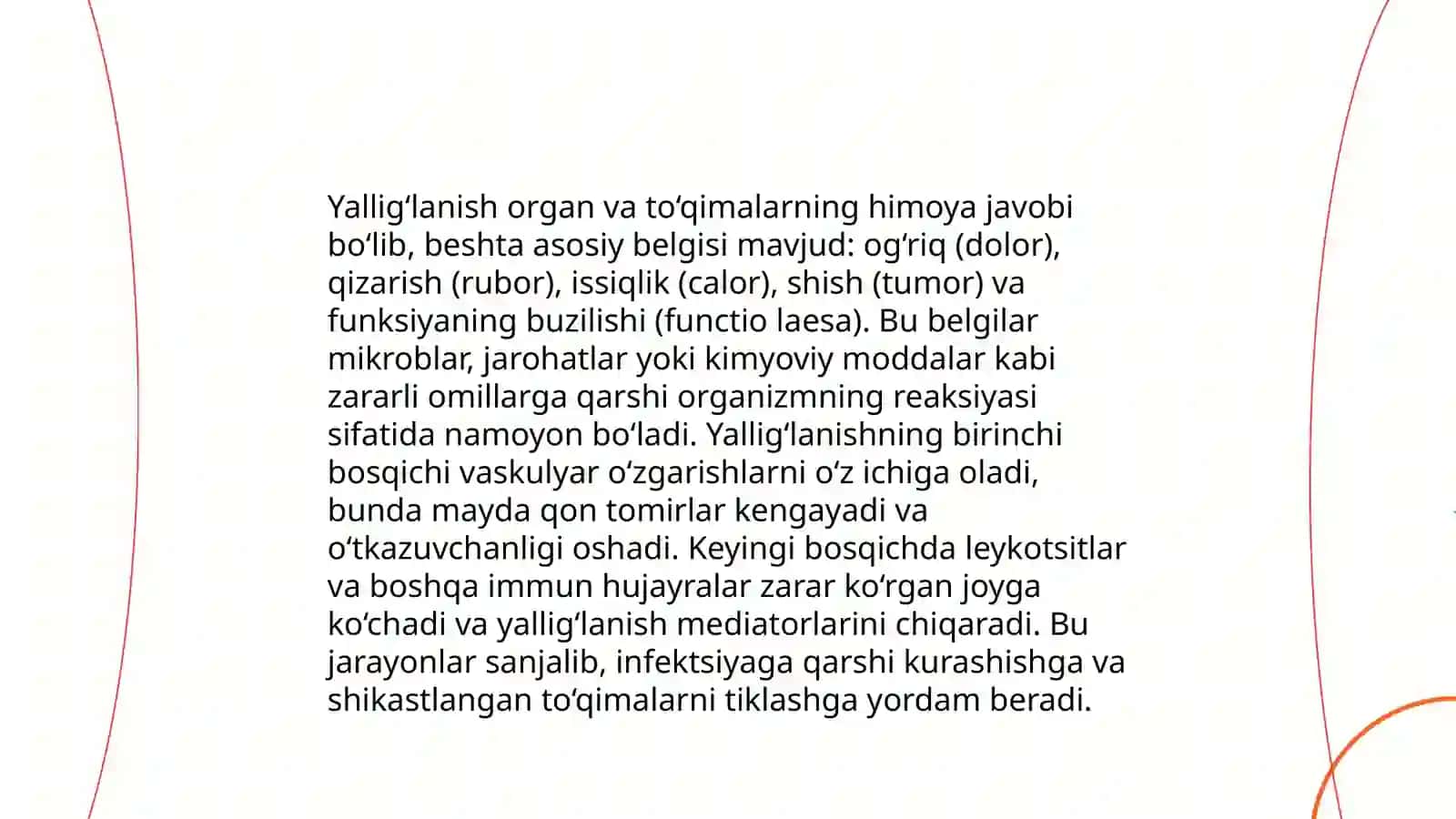 Yalliğlanish bosqichlari belgilari 4