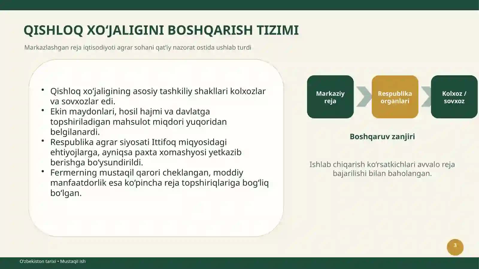O‘ZBEKISTONDA QISHLOQ XO‘JALIGI AHVOLI 4