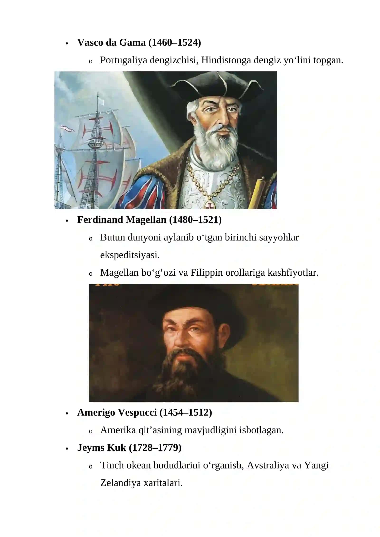 Buyuk geografik kashfiyotlar va ularning hozirgi zamon geografiyasiga ta’siri 4