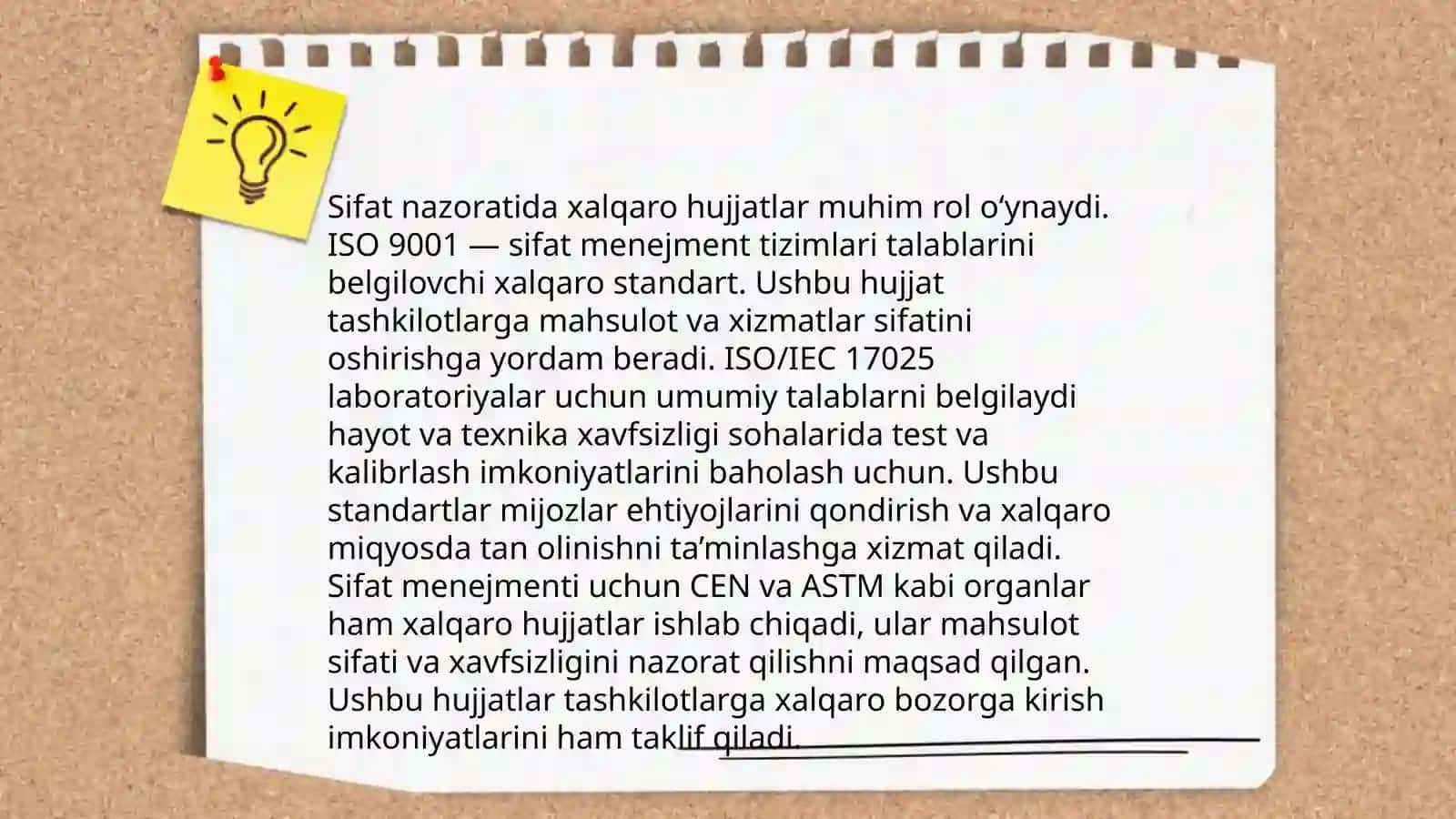 Xalqaro sifat nazorati tartib qoidalari 4