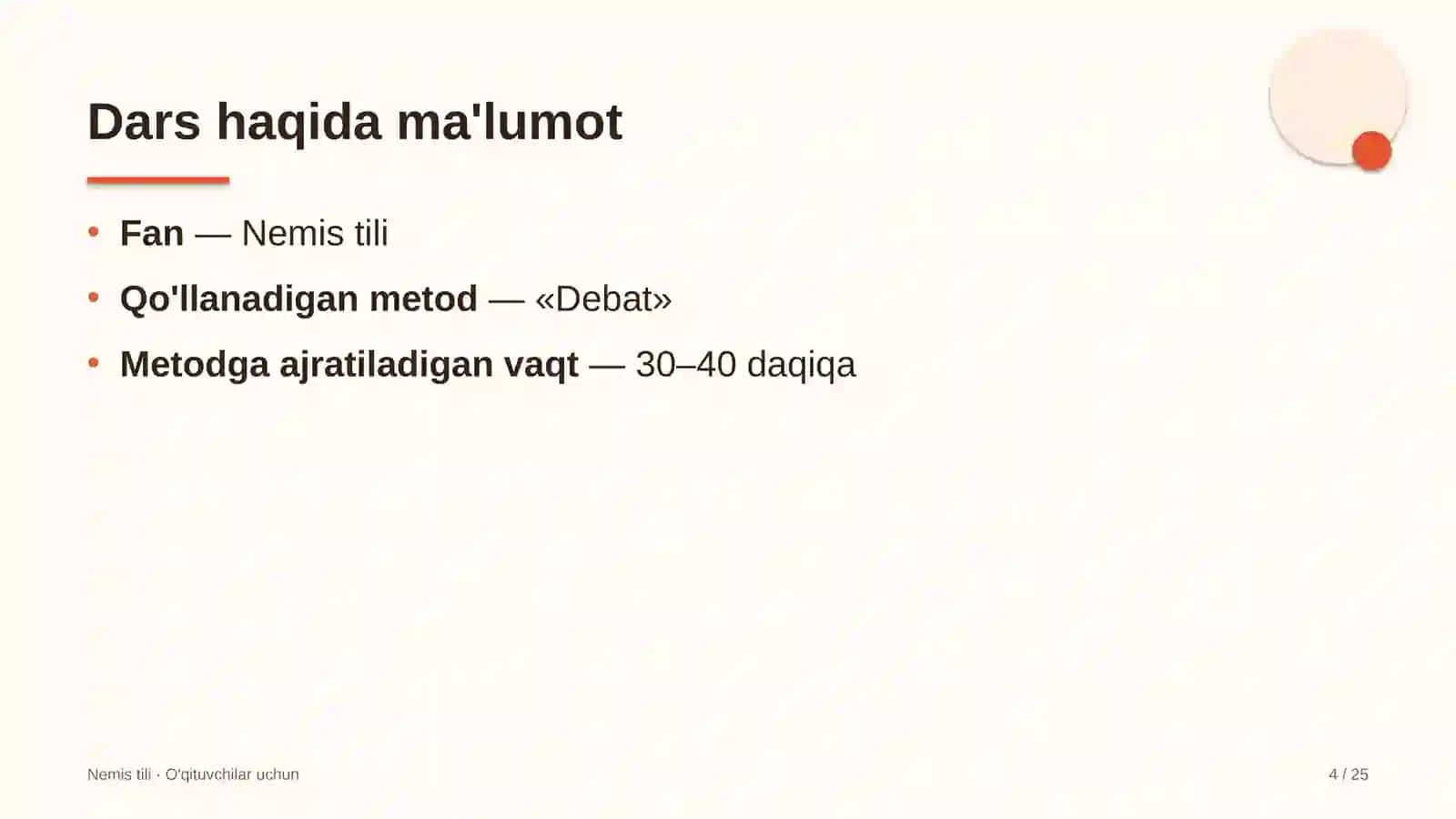 nemis tili darslarida debat metodidan foydalanish 4537 4