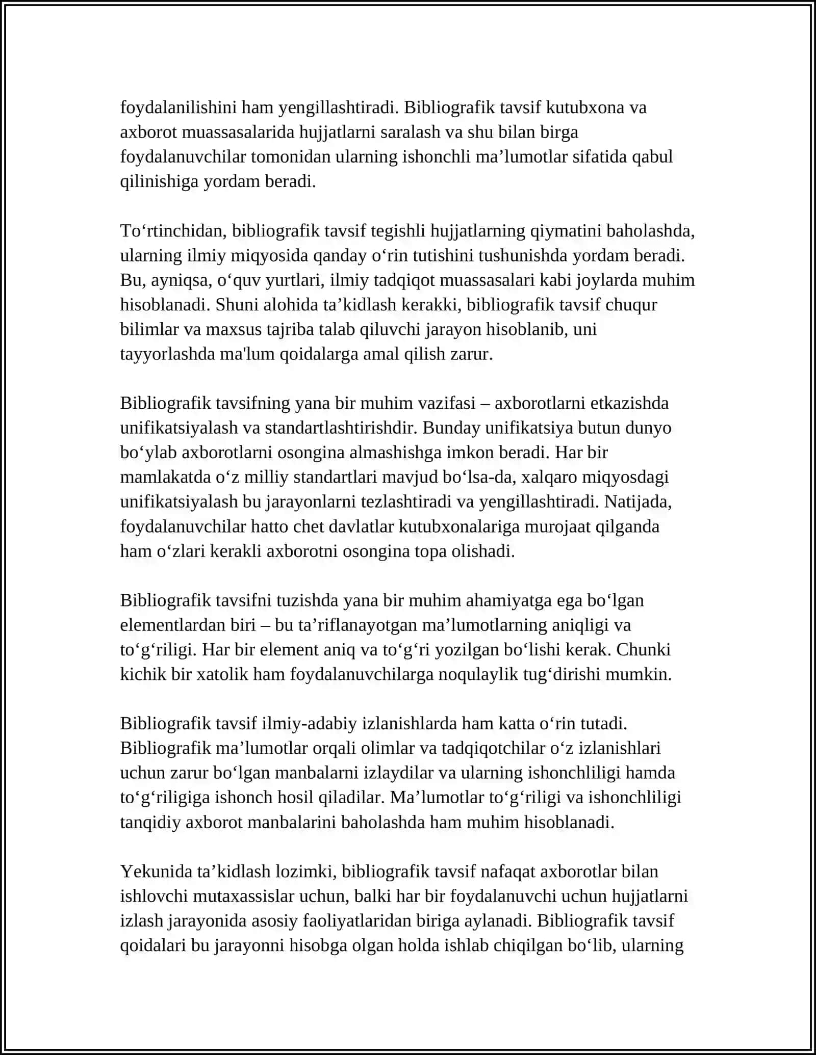 BIBLIOGRAFIK TAVSIF TUZISH QOIDALARI 4