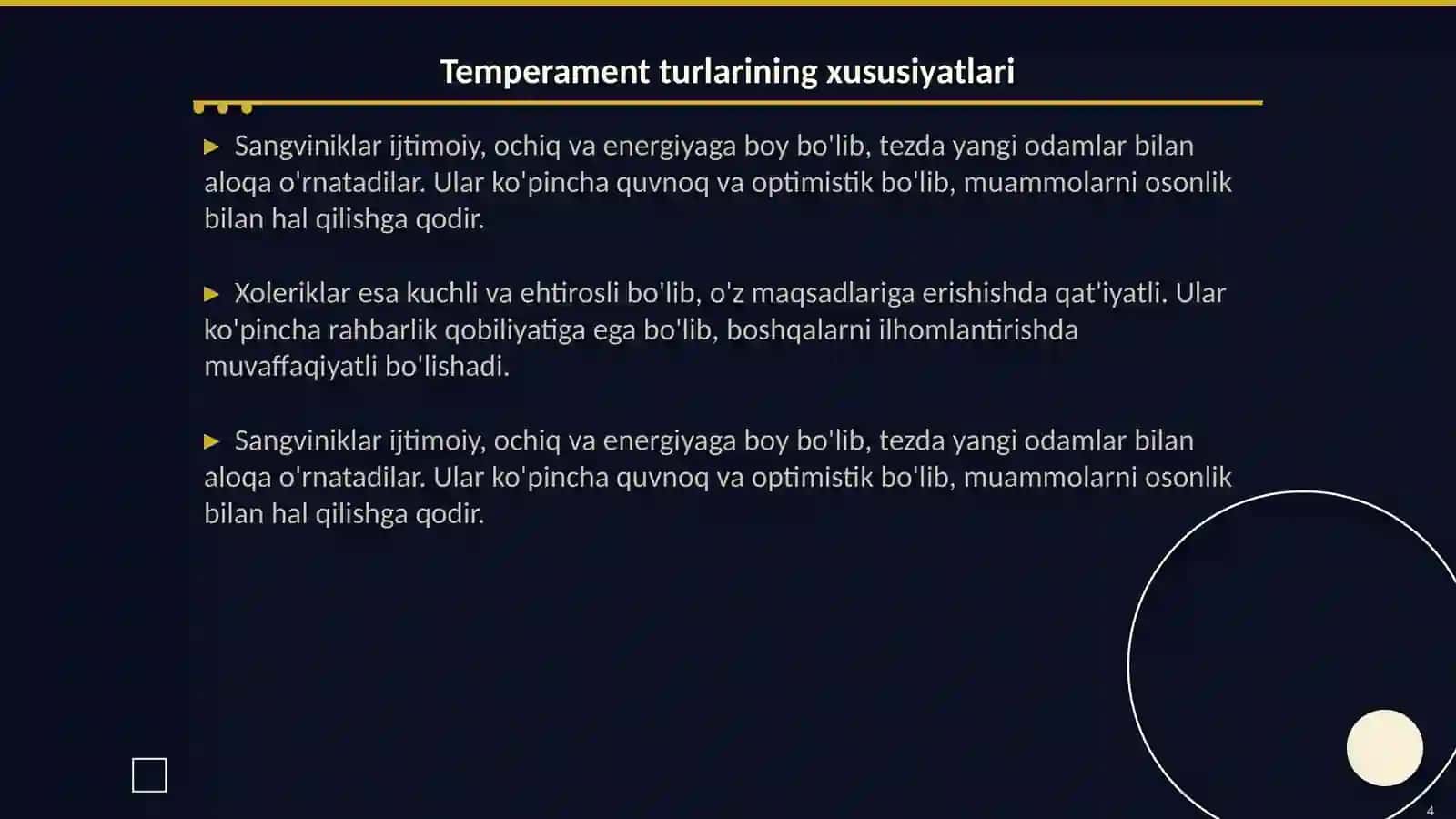 Temperament Xarakter Qobilyat 4