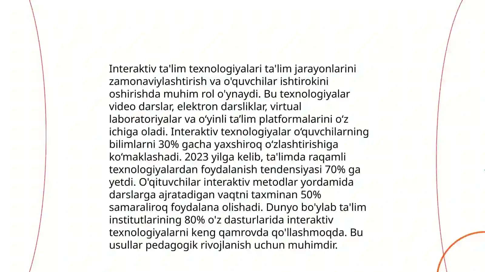 Axborot-kommunikatsiya texnologiyalari (AKT) darslarida o'quvchilarga yo'naltirish usullari 4
