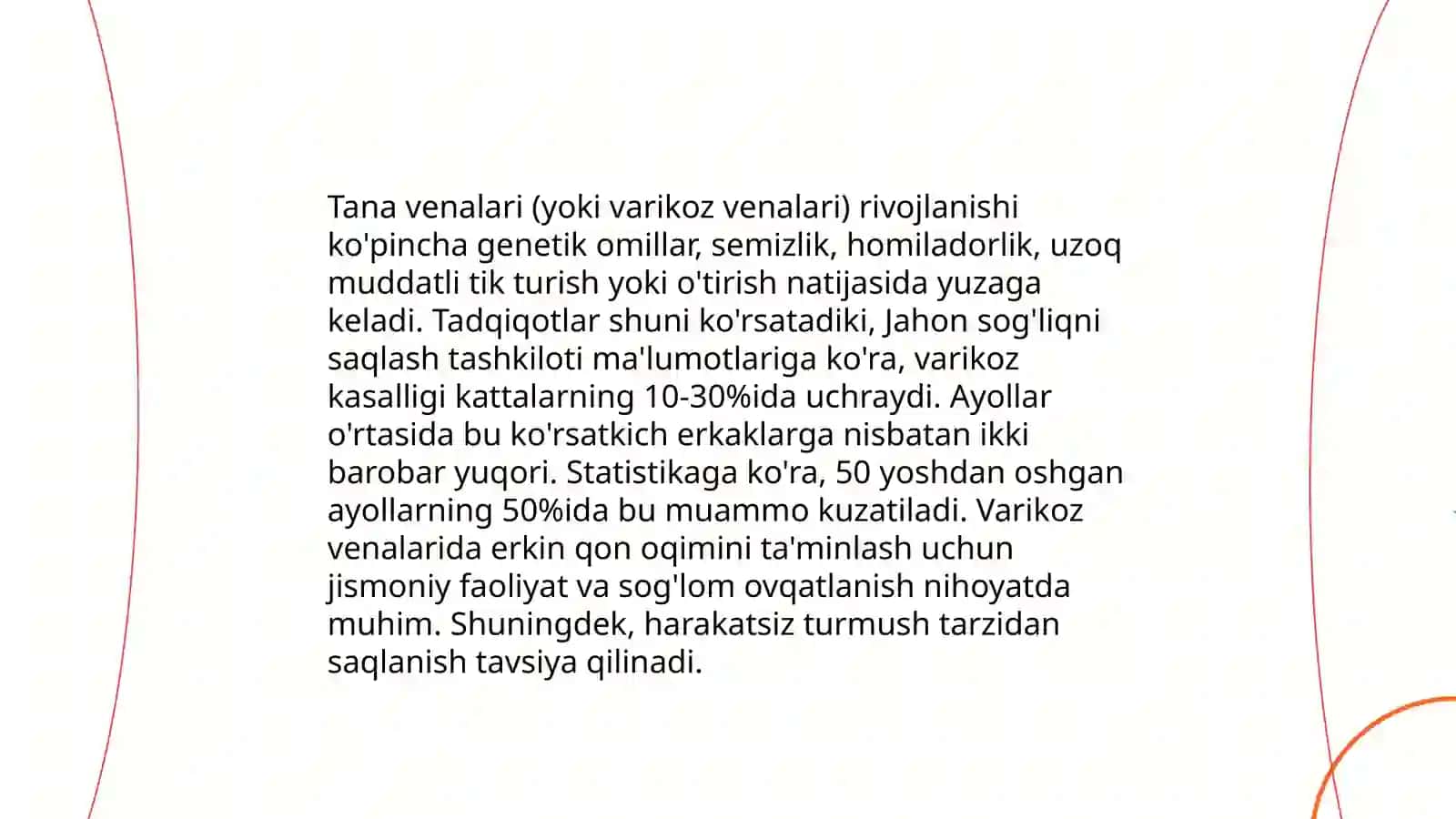 Tana venalari, taraqqiyotiga va tuzilishiga ijtimoiy va biologik muhitlarning ta'siri 4