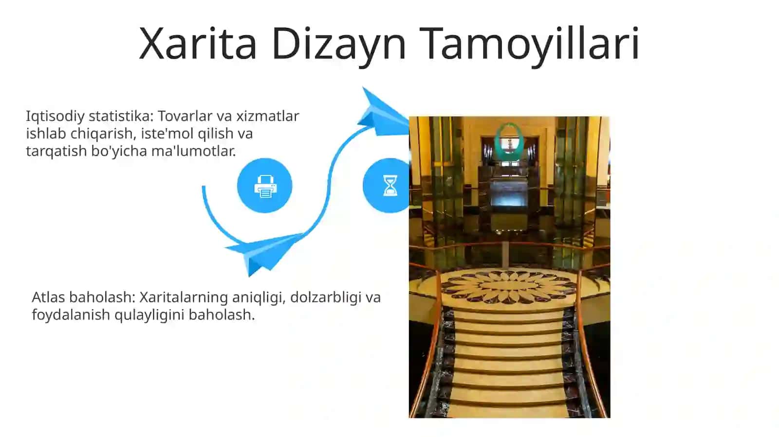 Iqtisodiy -statistik maʼlumotlar. Atlaslarga baho berish. Kartalarni yaratish bosqichlari 4