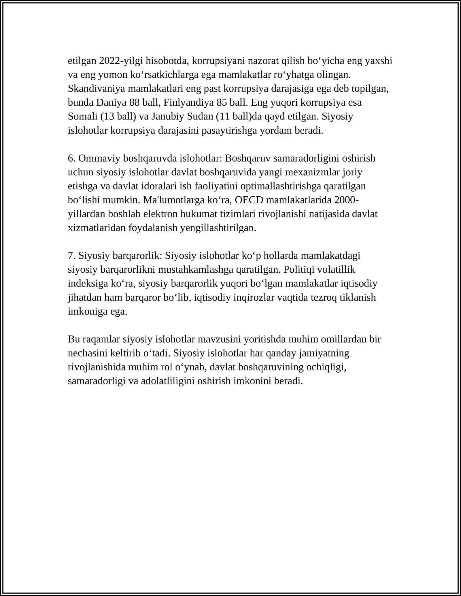 MUSTAQILIK YILLARIDA DAVLAT BOSHQARUVI TIZIMIDAGI ISLOHOTLAR 4