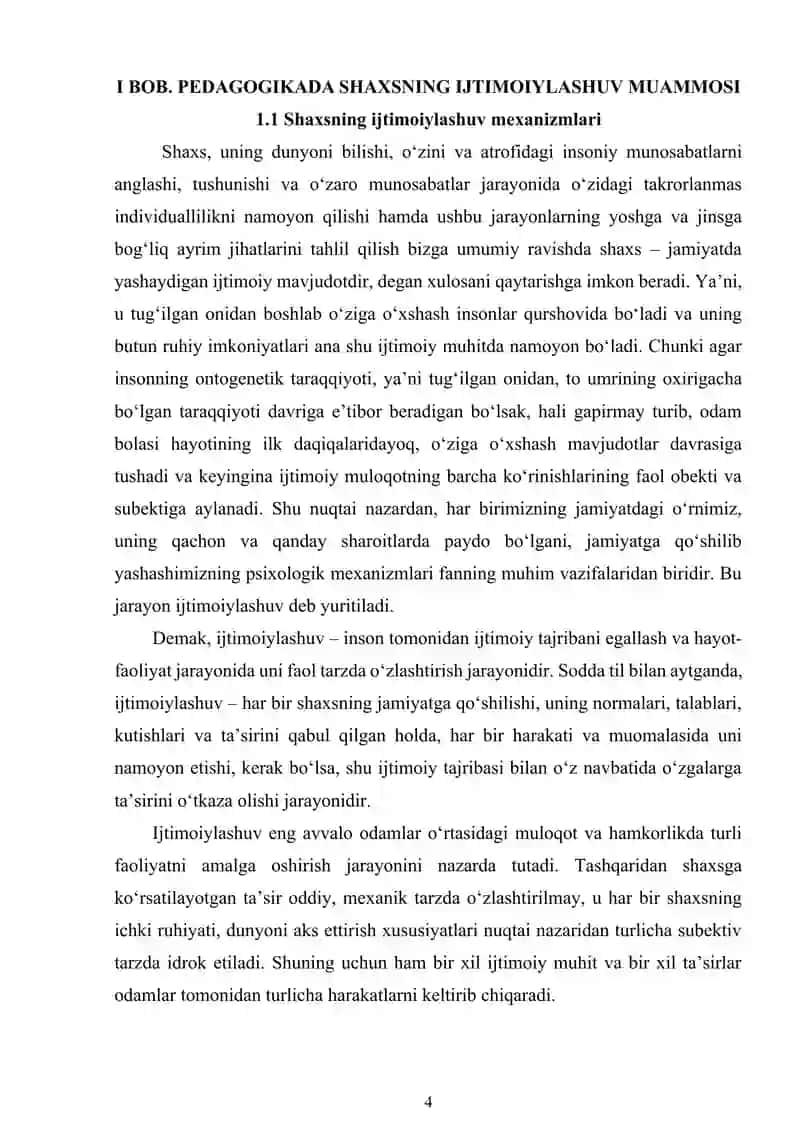SHAXSNING IJTIMOIYLASHUVIDA TA’LIMNING AHAMIYATI 4