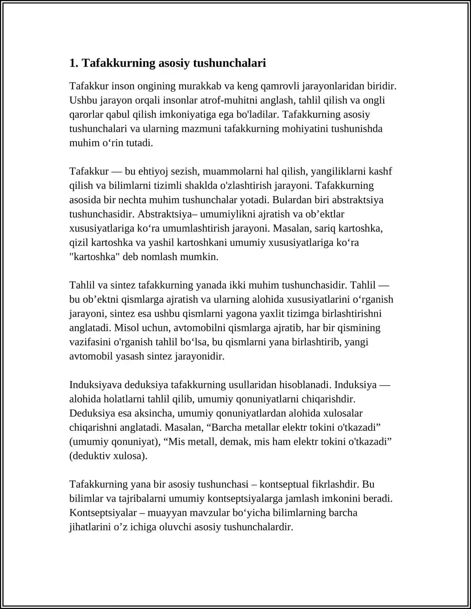 TAFAKKUR 4