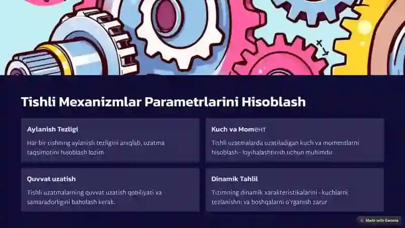 Tishli Mexanizmlar Kinimatikasi 4