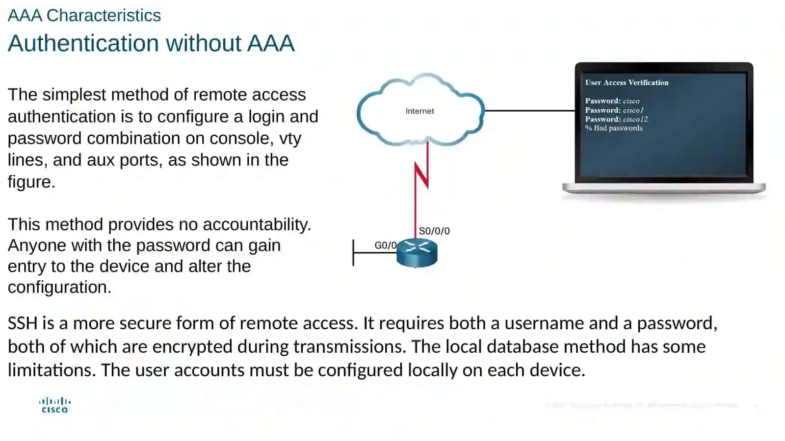 Module 7: Authentication, Authorization, and Accounting (AAA) 4