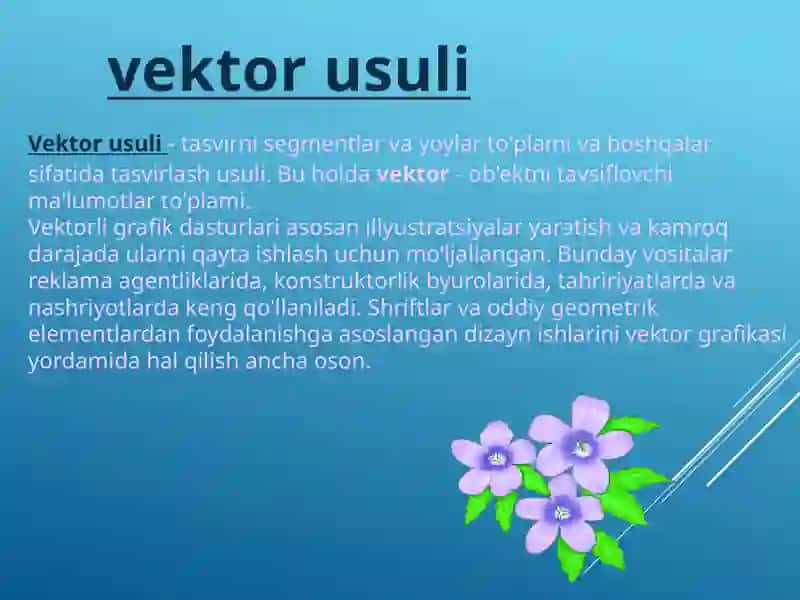 Kompyuter grafikasi 4