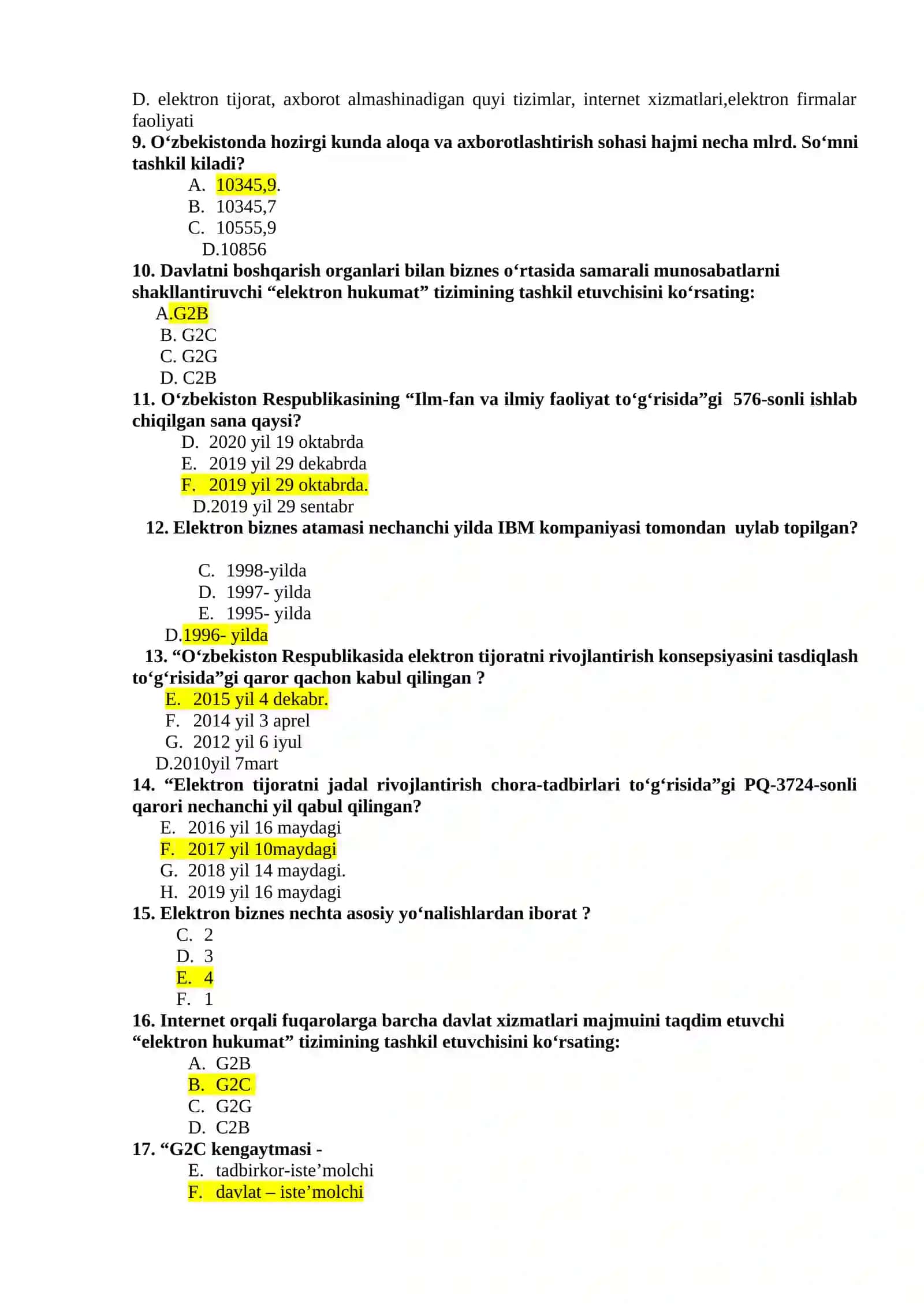 AKT test javoblari 4